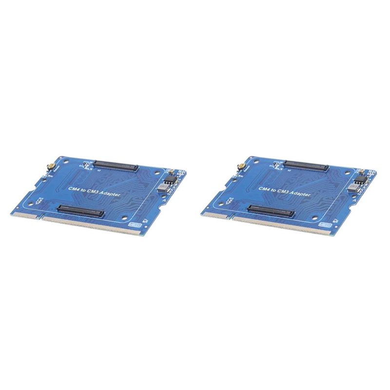 2X for Raspberry Pi Compute Module CM4 to CM3 Adapter Interface Board Expansion Card Dual Video Output. 