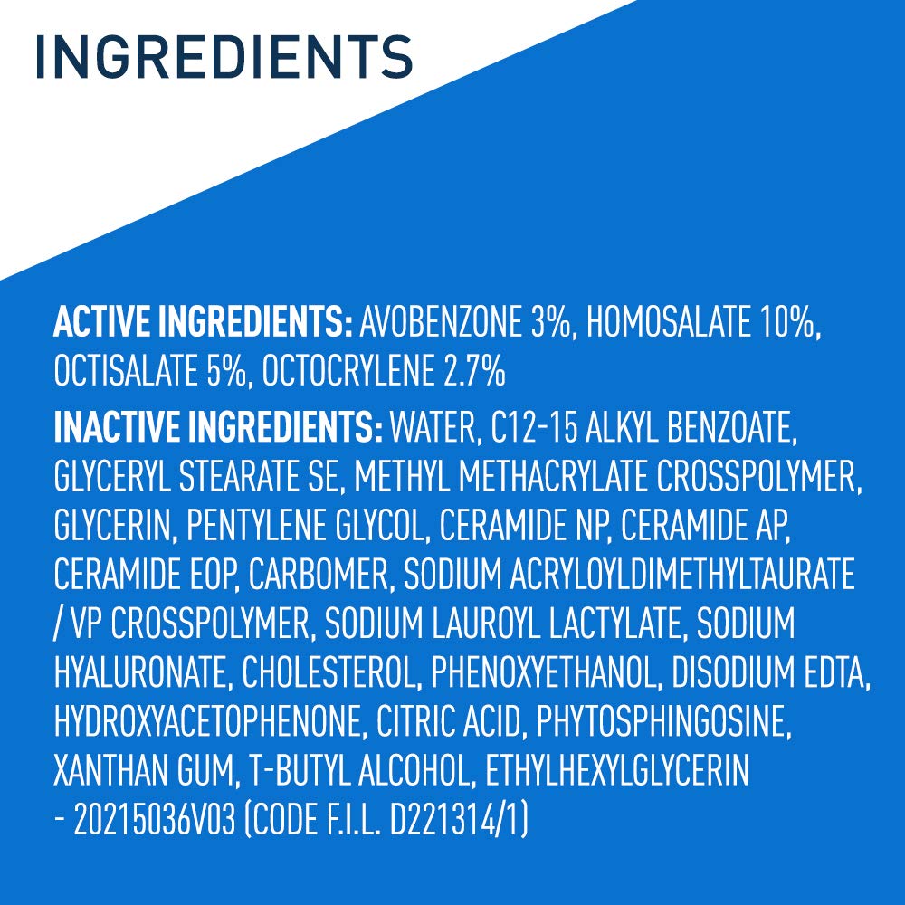 Cerave Ultra Light Moisturizing Lotion with Sunscreen SPF 30, 50mL. 