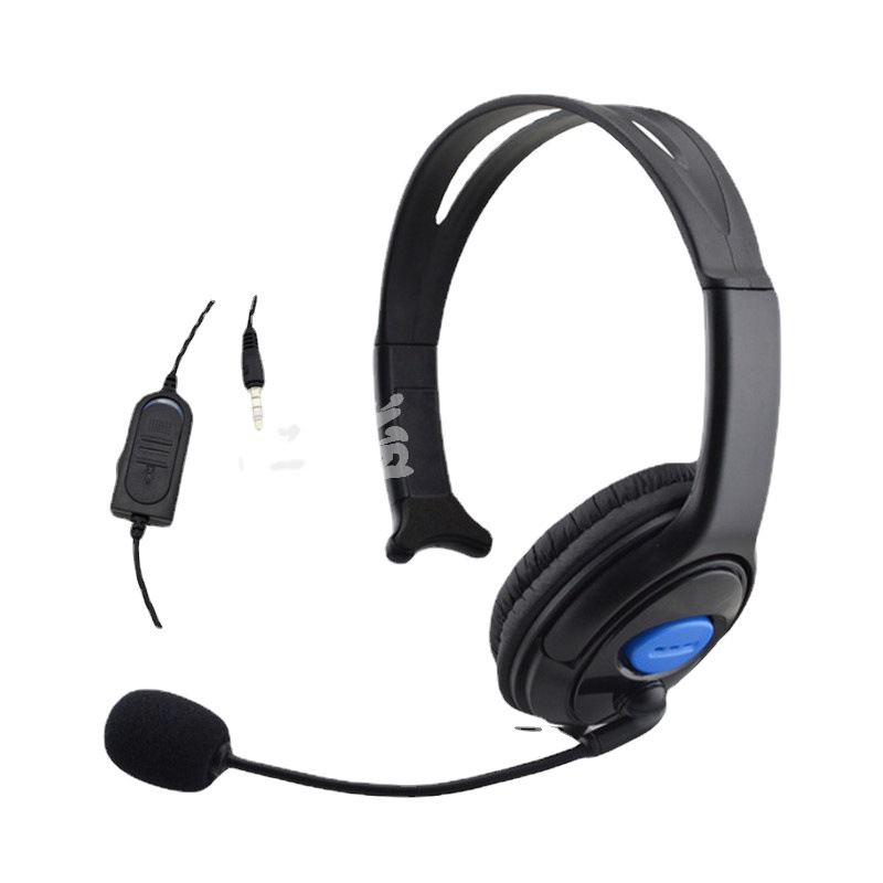 PS4 ear PS4 wired ear 4 single earphone Factory direct PS microphone ps4 game console headset