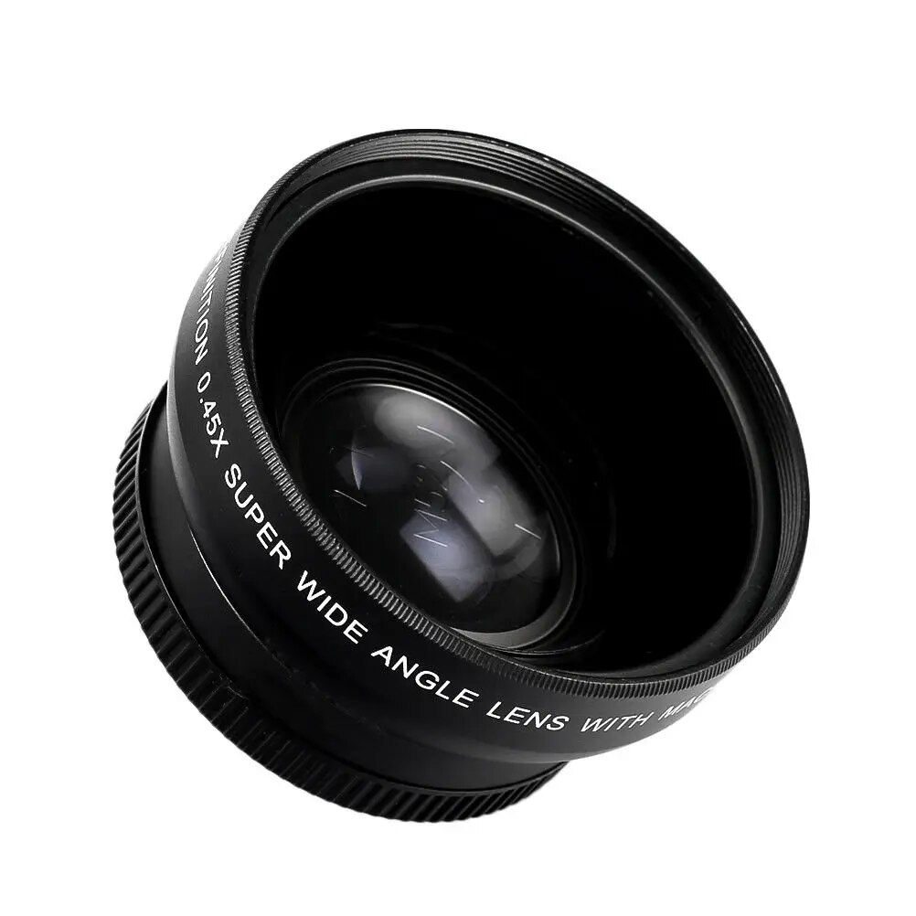 Phone Lens Kit 0.45x Super Wide Angle & Super Macro Lens HD Camera Lentes For IPhone 6S 7 For Xiaomi For More Cellphone.