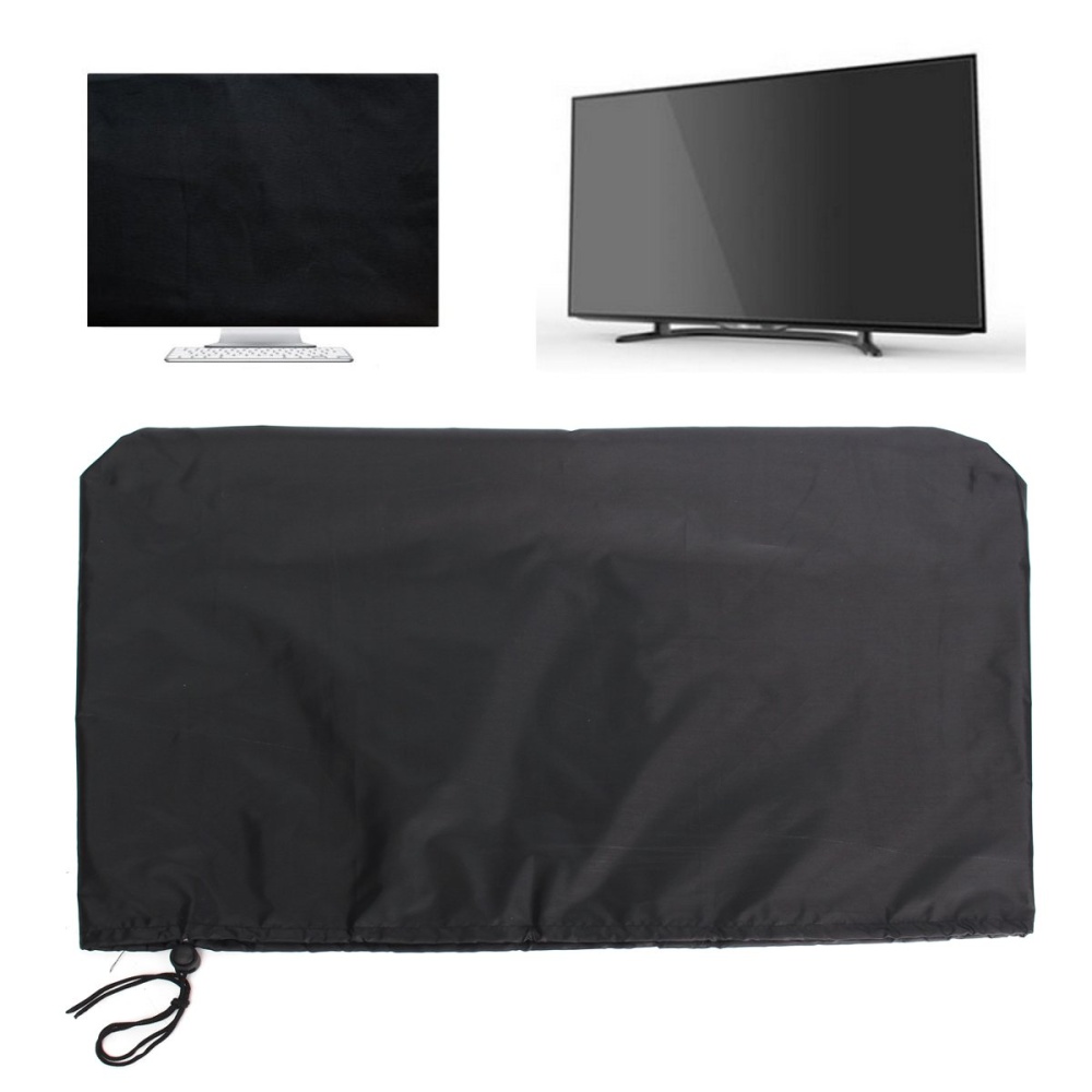 【Happy childhood memories】Inch Computers Flat Screen Monitor Dust Cover PC TV Fits Tablets Polyester Computer Covers Soft Lining 2 Colors. 