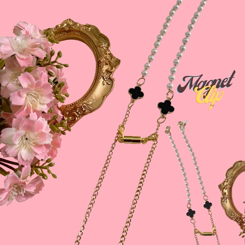 Magnetic mask chain mask adapter 2 in 1 hijab mask extension mask extender Mask Hanging Rope Face Mask Lanyard Mask. 