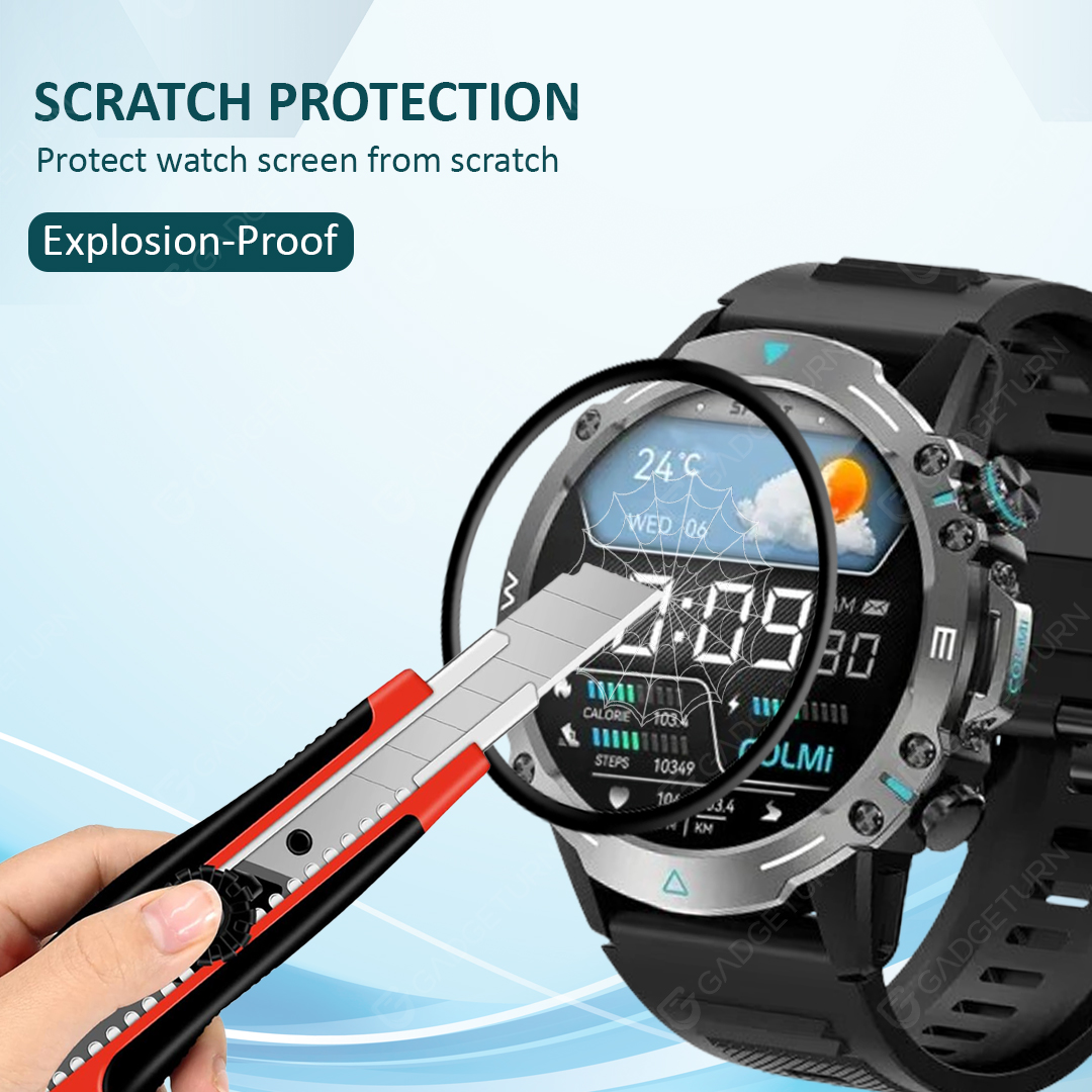 Colmi m42 Screen Protector - Full Coverage, Anti-Scratch, Anti-Fingerprint, Automatic Scratch Repair, Easy Install. 