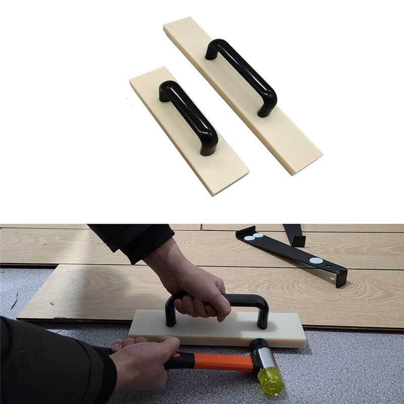 Tapping Block for Vinyl Plank Flooring Install Flooring Tapping Block with Big Handle Lengthen Floor Tools (250mm). 