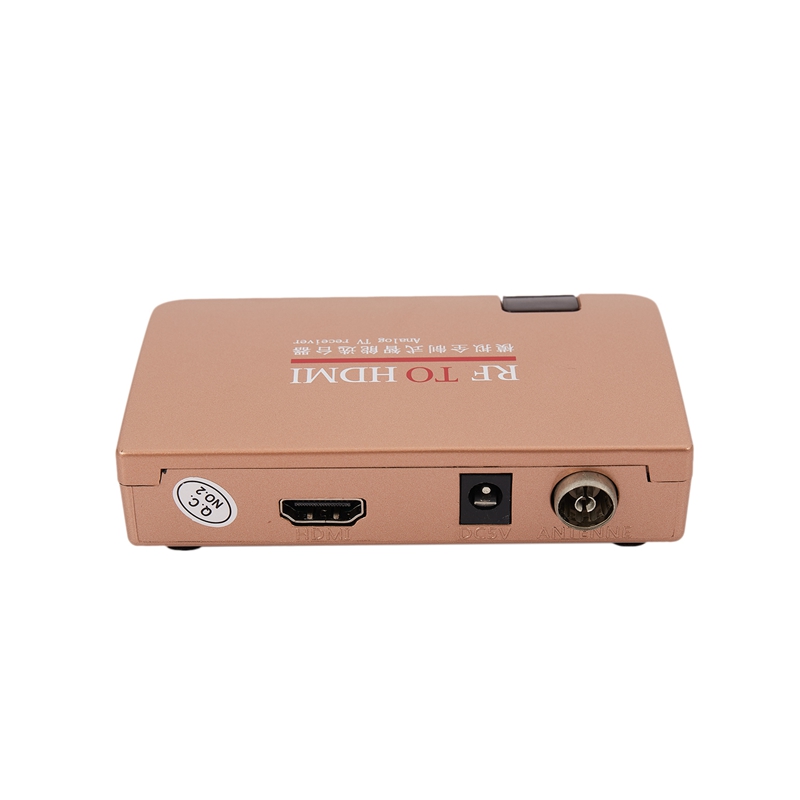 RF To HDMI Converter Adapter Analog Receiver Analog TV Box Digital Box Remote Control EU Plug. 