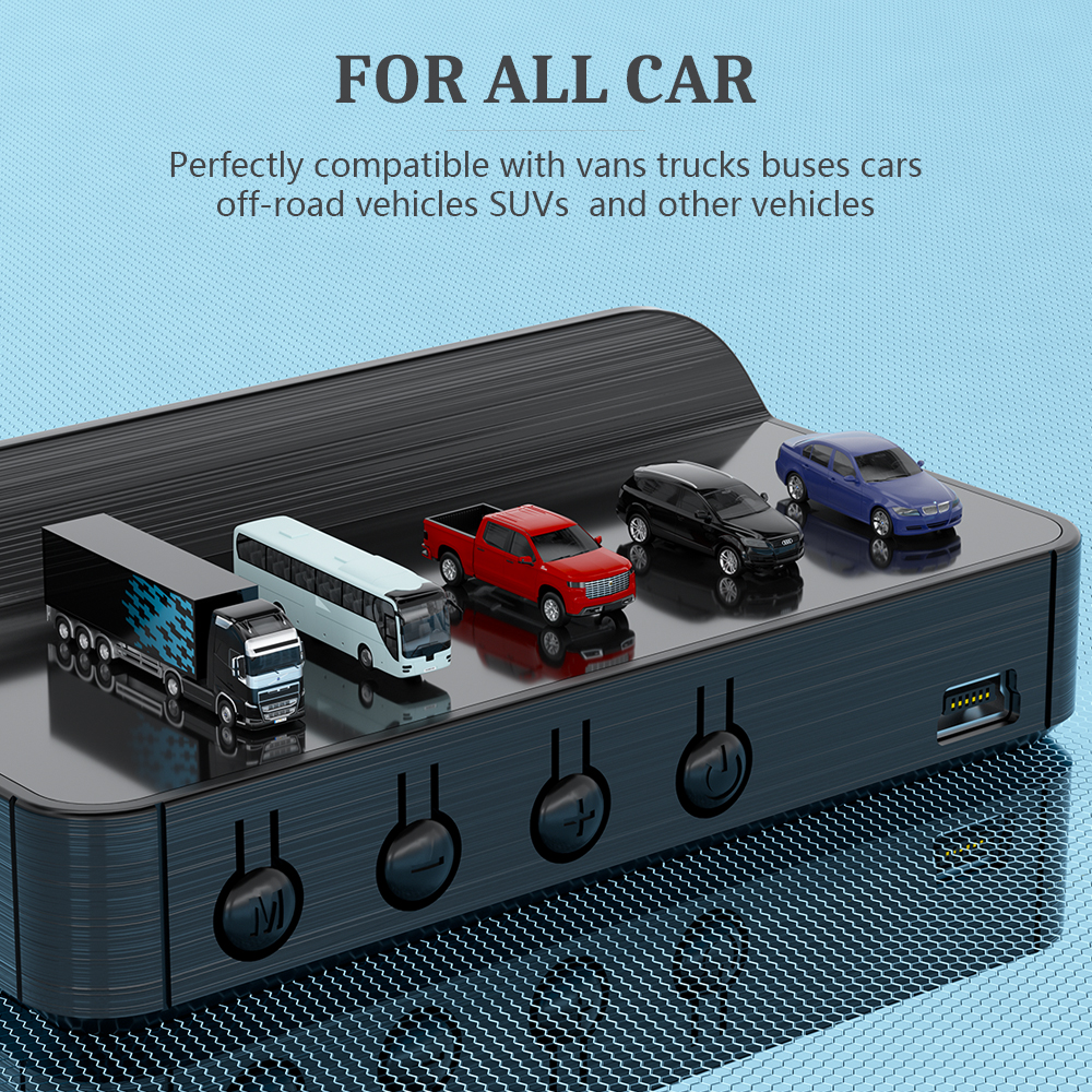 WiiYii M3 HUD Head-Up Display obd2 trip computer Speed Projector OBD2 auto On-Board Computer Fuel Mileage Alarm Car Accessories. 