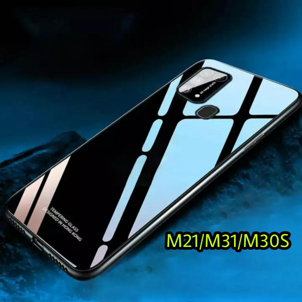 Galaxy M30s Samsung Galaxy M21 Glass Back Cover Samsung M21 Back