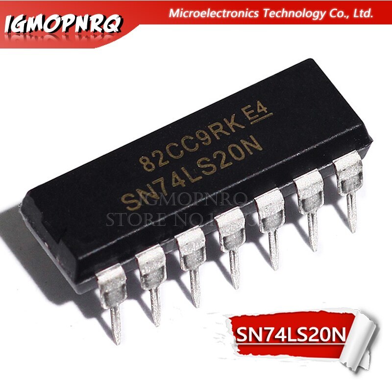 74LS20 Dual 4-input NAND Gate-2pcs. 