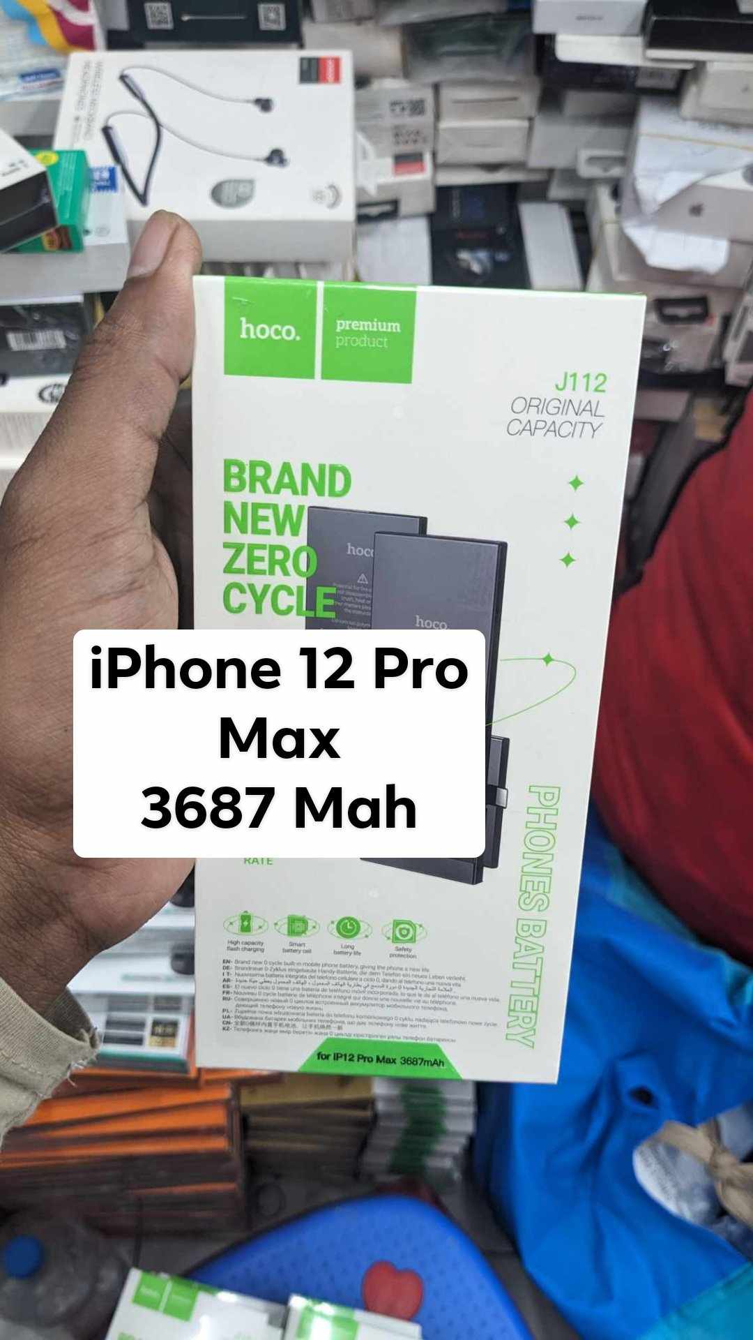 Hoco Battery For iPhone iP 6/6P/6s/6s P iP 7/7P/8/8P iP X/XR/XS/XS Max iP 11/11 Pro/11 Pro Max iP 12/12 mini/12 Pro/12 Pro Max iP 13/13 mini/13 Pro/13 Pro Max. 