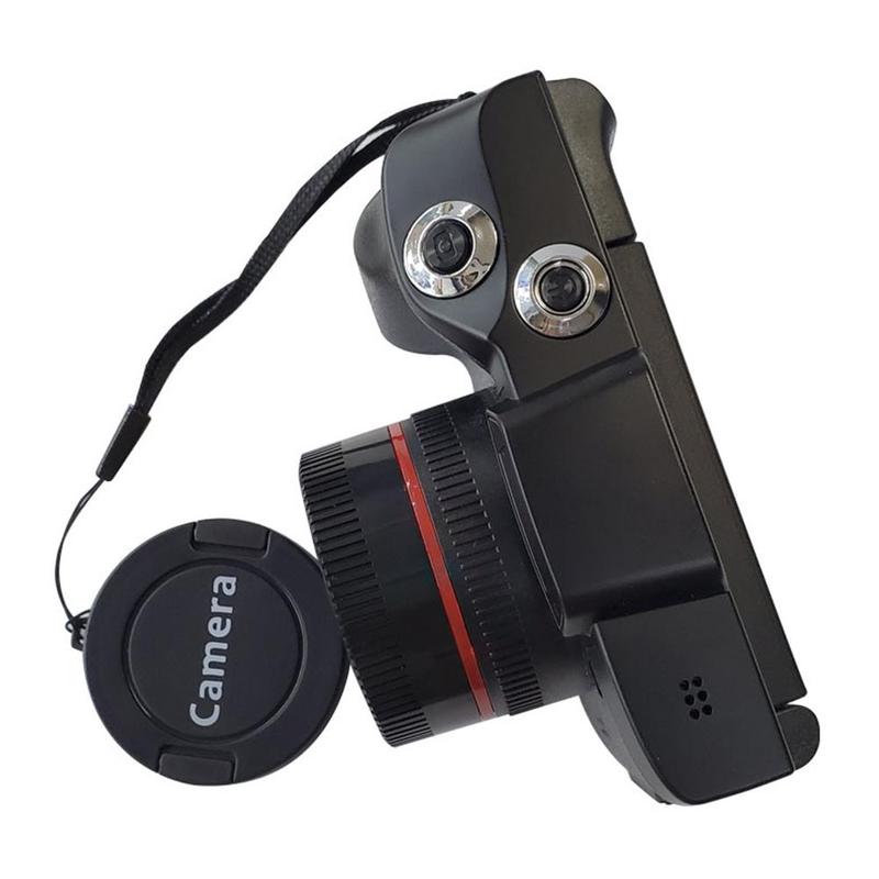 Digital Full HD 16x Digital Camera Professional Video Camcorder Vlogging Camera with Retractable Flashlight for YouTube- Black. 