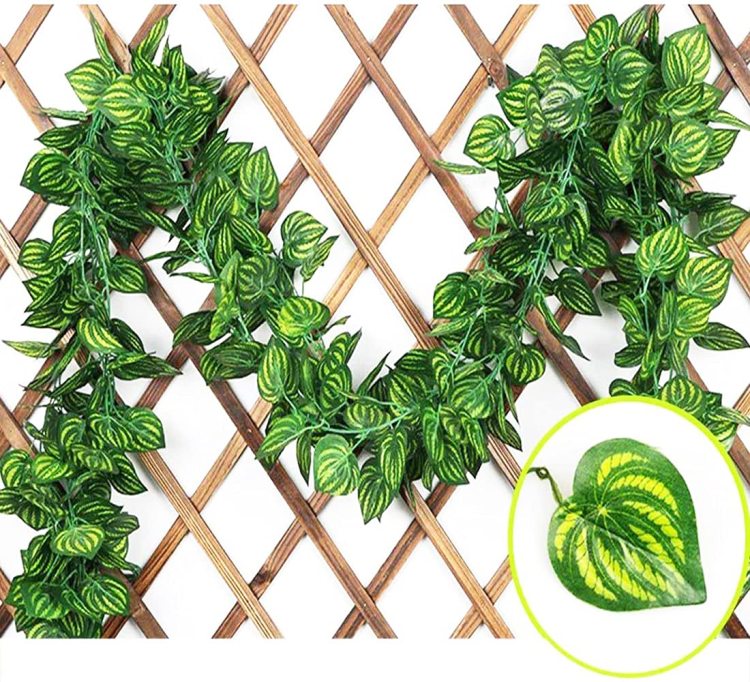 7 Feet Artificial Hanging Leaf - Home Decoration Item - artificial flower