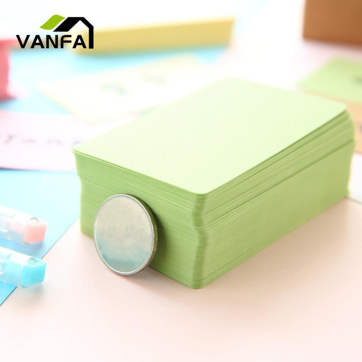 105pcs Double-sided Writable Study Flash Cards Ideal for Gift Graffiti Diy Projects Small Paper Note Cards for Word Messages English Study Cards