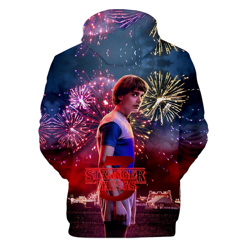 Stranger things shop 3d hoodie