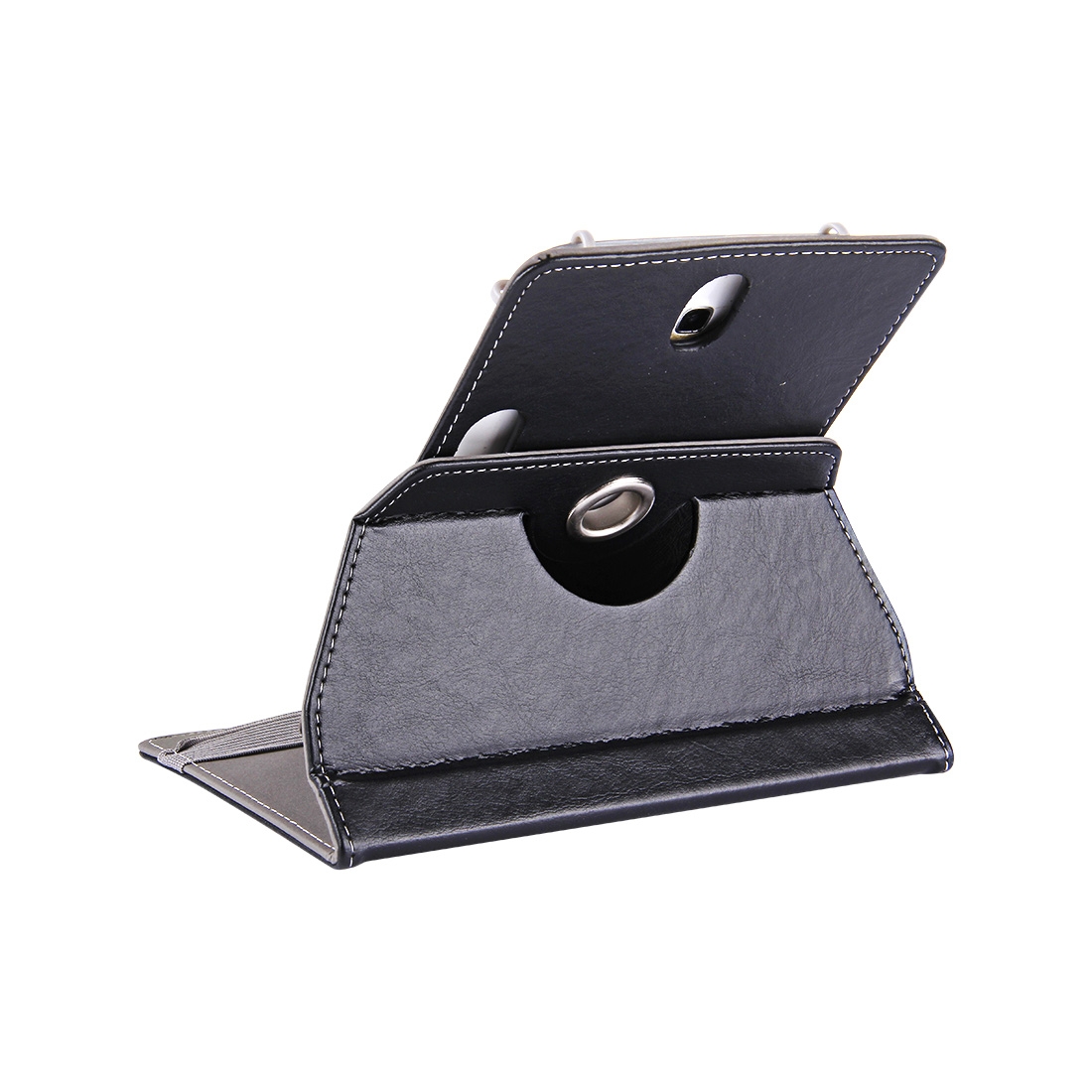7 inch Tablets Leather Case Crazy Horse Texture 360 Degrees Rotation Protective Case Shell with Holder for Galaxy Tab A 7.0 / T280 & Tab 4 7.0 / T230 & Tab Q T2558, Colorfly G708, Asus ZenPad 7.0 Z370CG, Huawei MediaPad. 