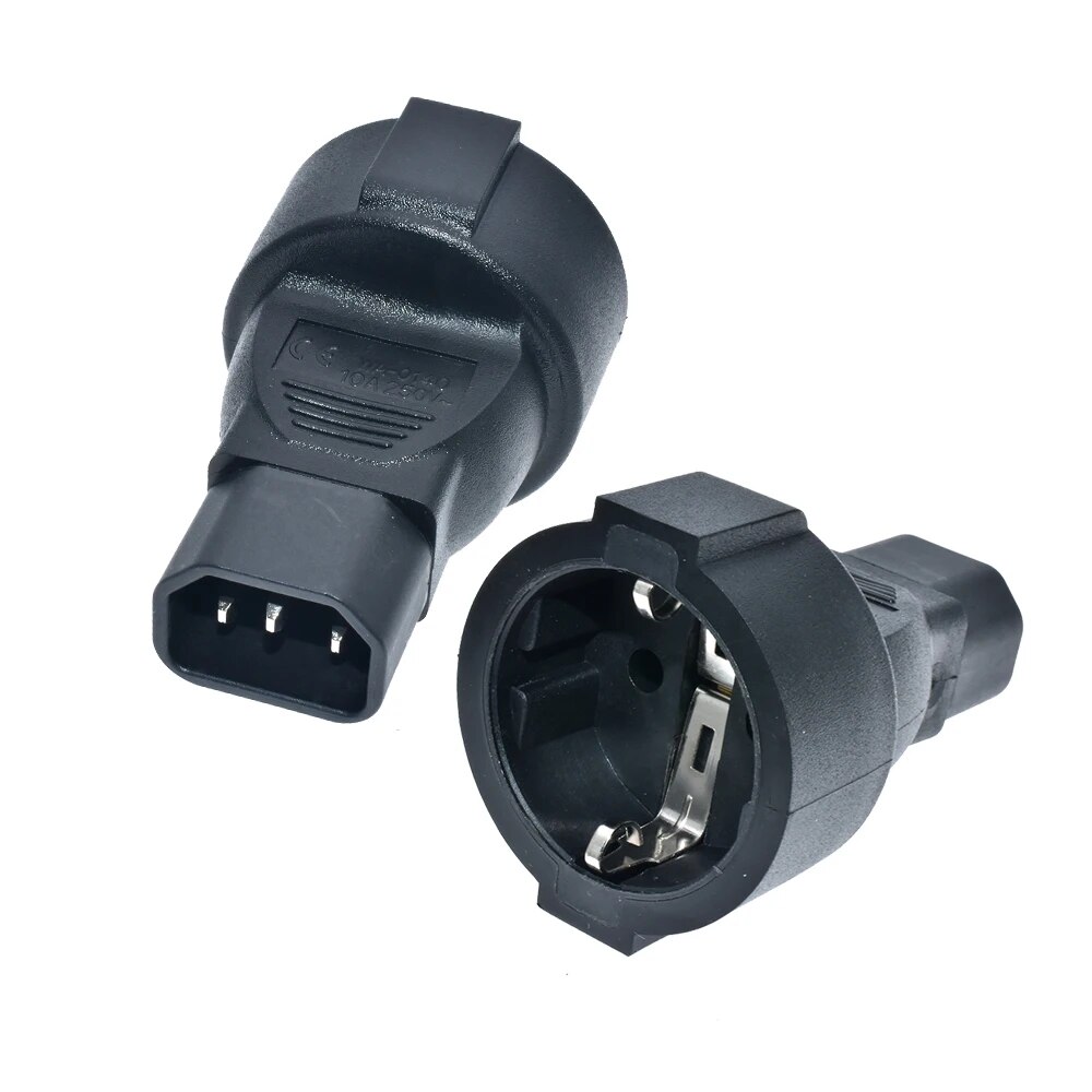 Universele IEC320 C13 C14 Om C5 C6 C7 C8 C19 C20 C21 Convert Connector Ups Pdu Man-vrouw Eu us Power Plug Adapter Socket. 