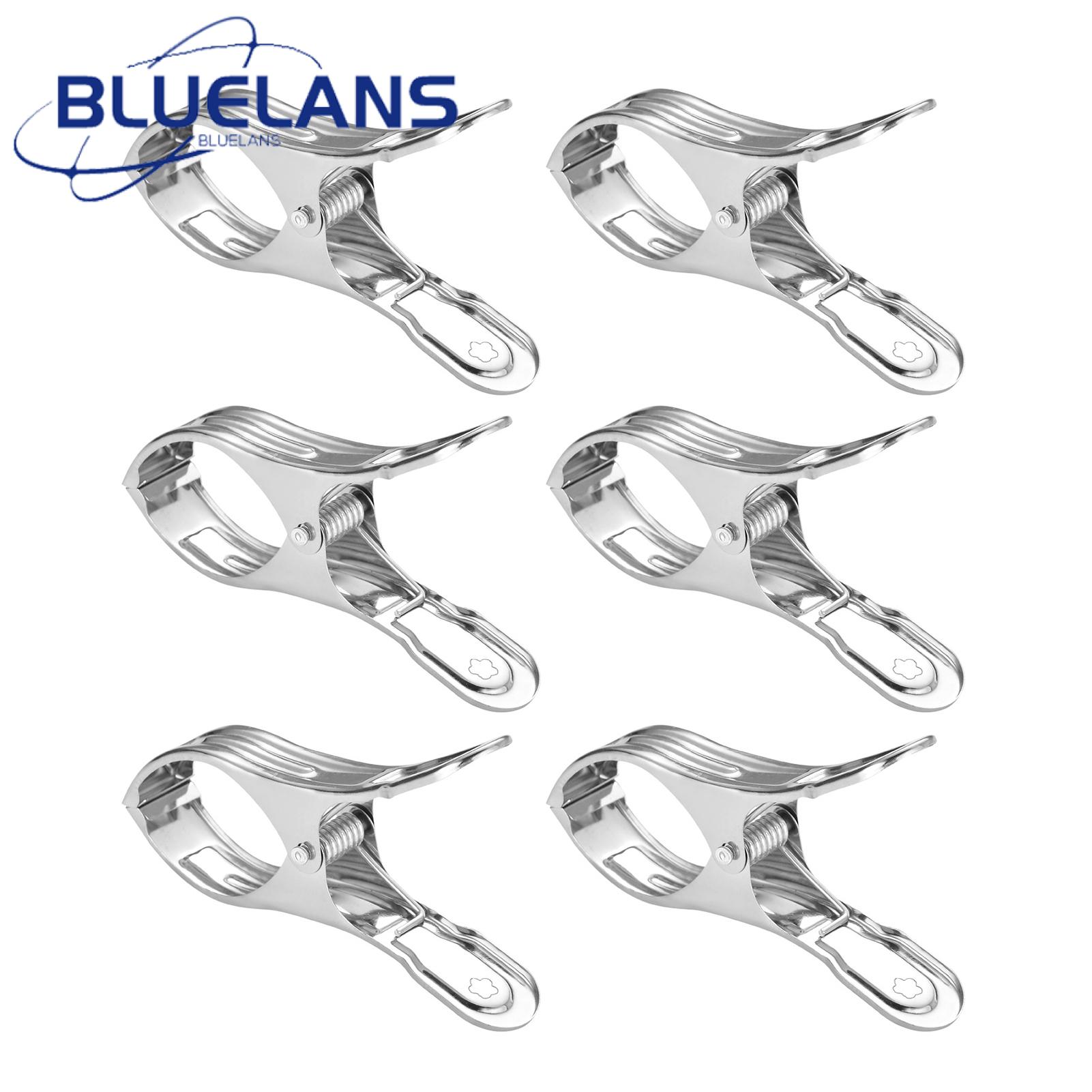 Stainless Steel Laundry Clips Stainless Steel Clotspins avy-duty Towel Clips Strong Sp g Drying Clips for Home Tl Non-slip Metal Clots Pins Multipur se Clips for Large Clamping Spe