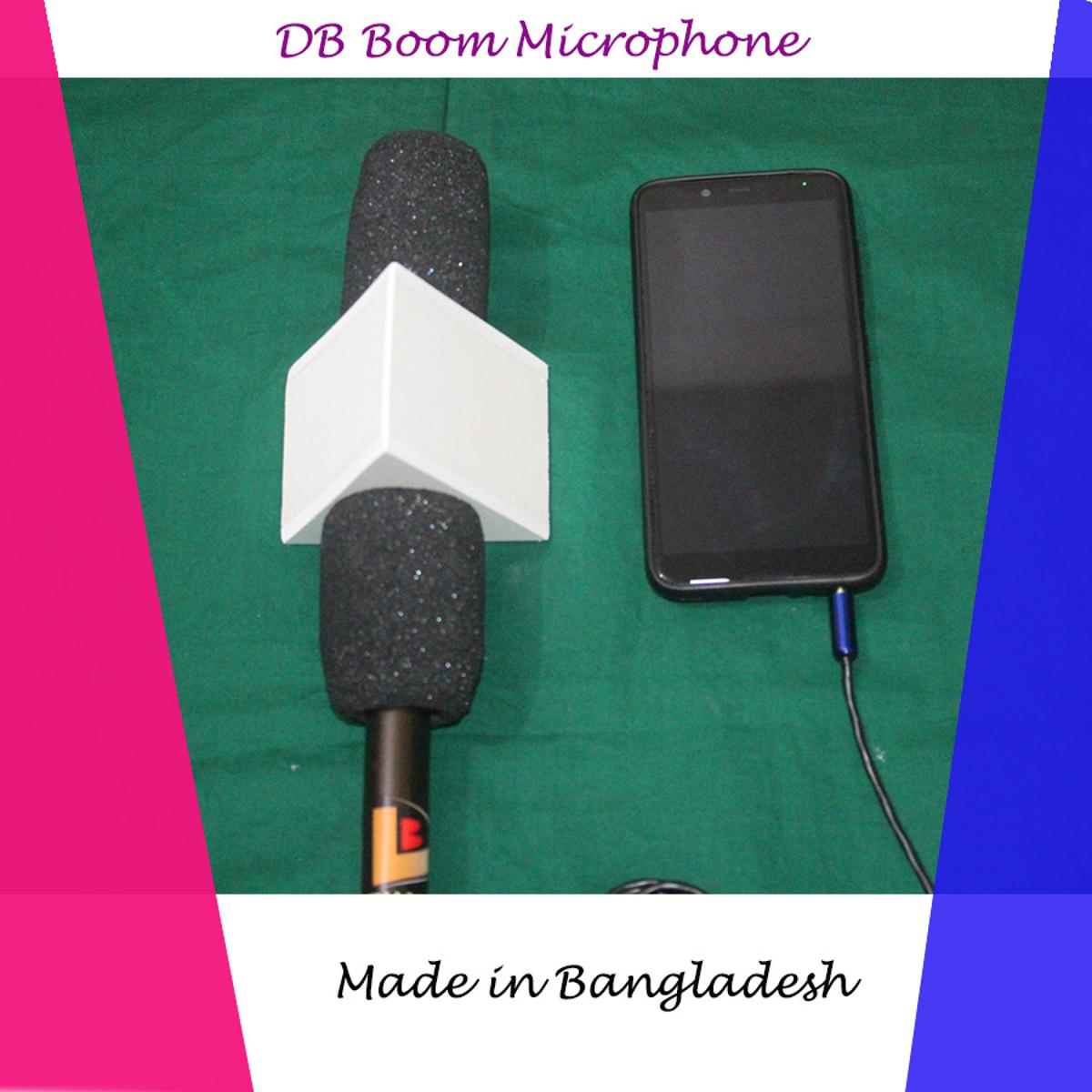 DB Boom Microphone with local foam for mobile phone