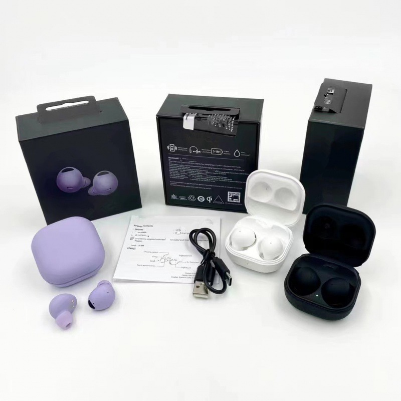Cross-border New Style Suitable for Galaxy buds2 pro Self-regulated Noise Reduction High-end 1.1 Shell Stereo Bluetooth Ear