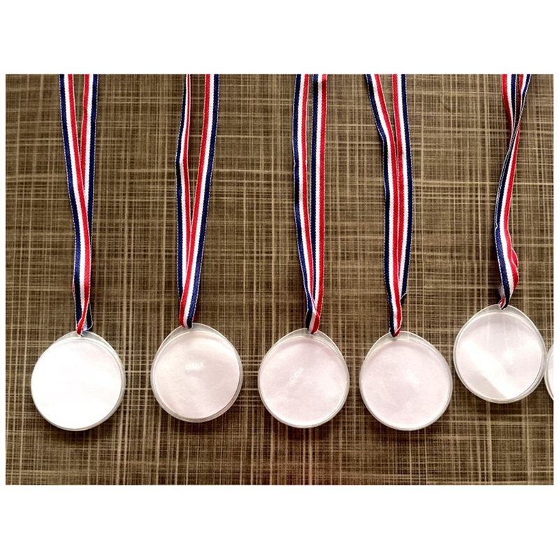 24Pcs Colorful DIY Medal Plastic Medal Design Your Own Award Medals,DIY Medal for Children, Corporate, Sports, Festivals. 