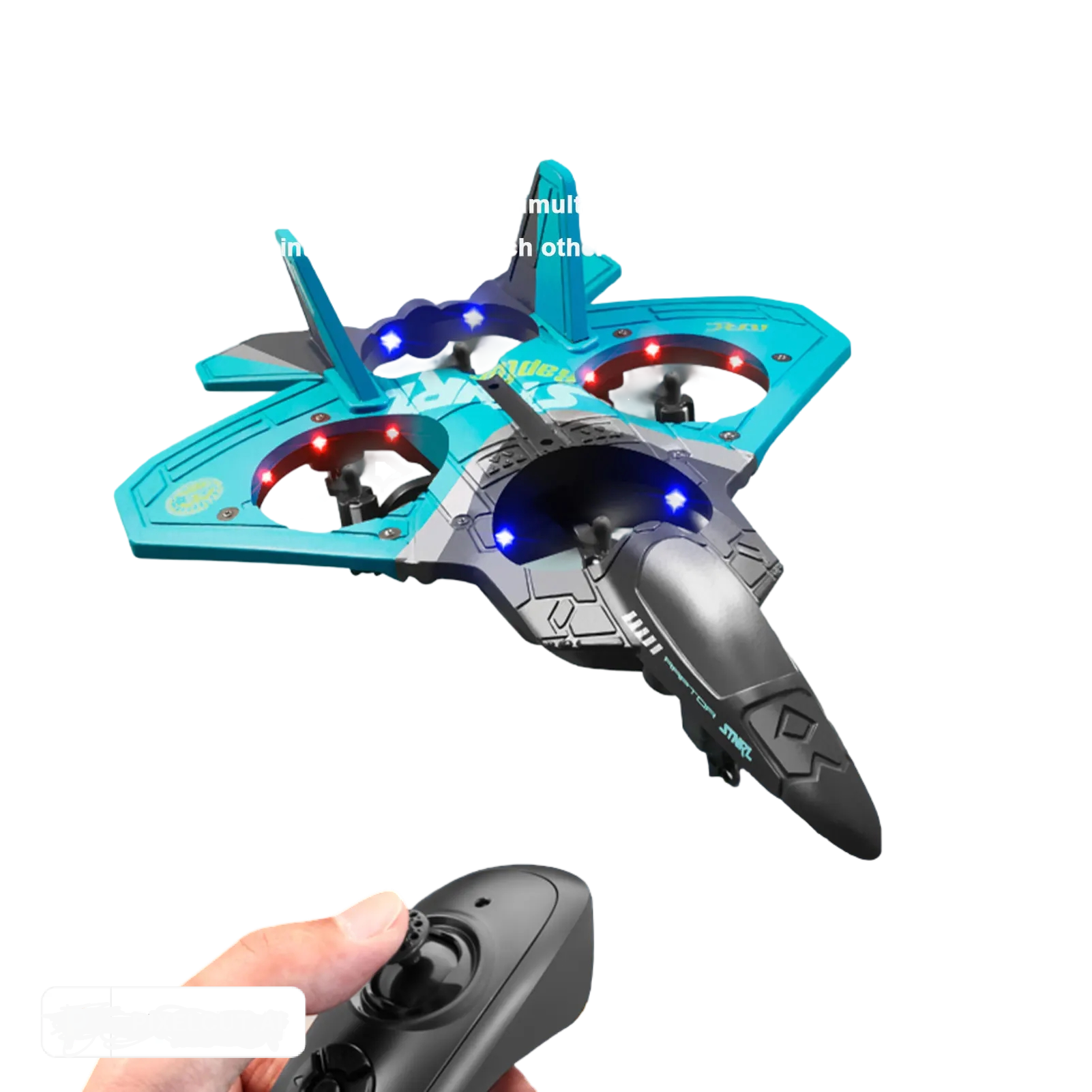 V17 Rc Plane Jet Fighter RC airplane 2.4GHz Remote Control Air plane 360 Stunt Spin Remote Light RC Plane Toy