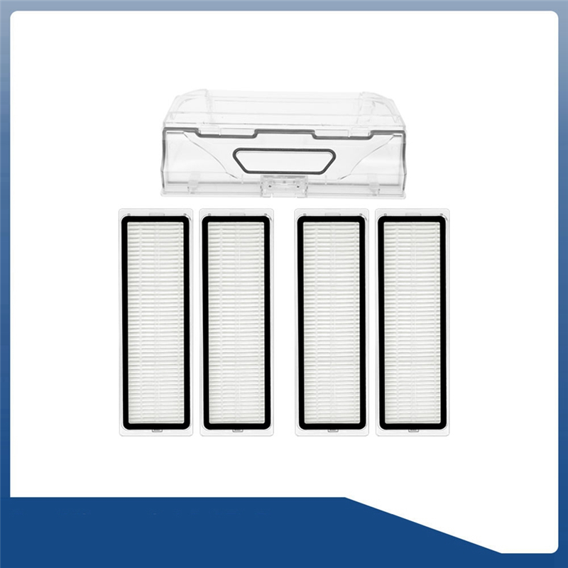 For Mi Robot Vacuum Mop 1C 1T F9 Dustbin Box and Hepa Filters. 