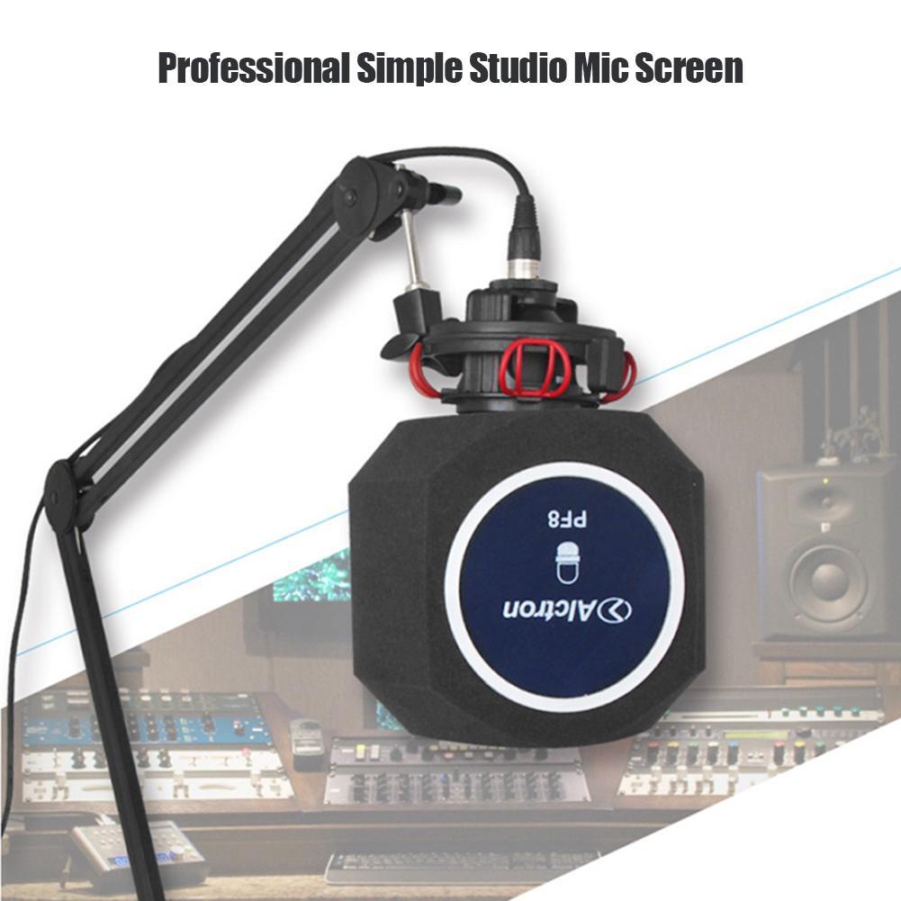Alctron PF8 Studio Mic Screen Acoustic Filter Desktop Recording Wind Screen. 