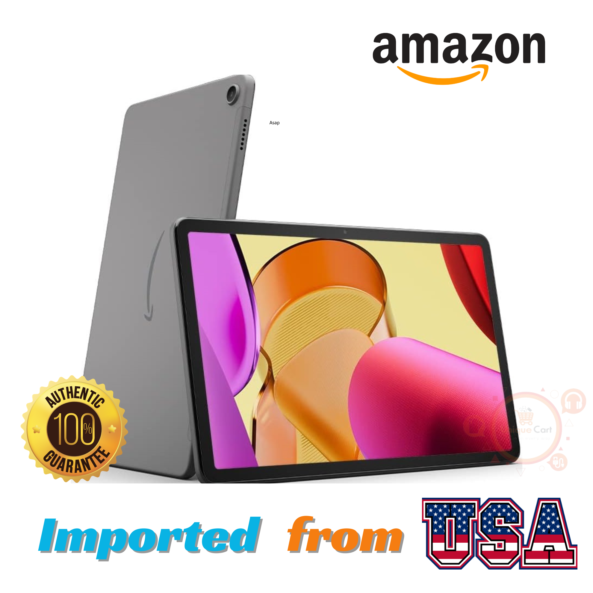 Amazon Fire Max 11 tablet, our most powerful tablet yet, vivid 11" display, octa-core processor, 4 GB RAM, 14-hour battery life, 64 GB, Gray