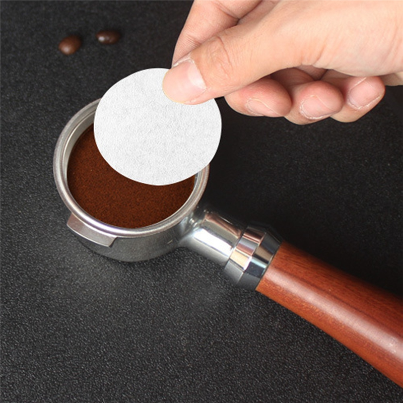NAMUNY MOTCE Coffee Paper Filter for Espresso Coffee Maker 400 Pcs Unbleached Espresso Filter Screen Portafilter Paper 58mm. 