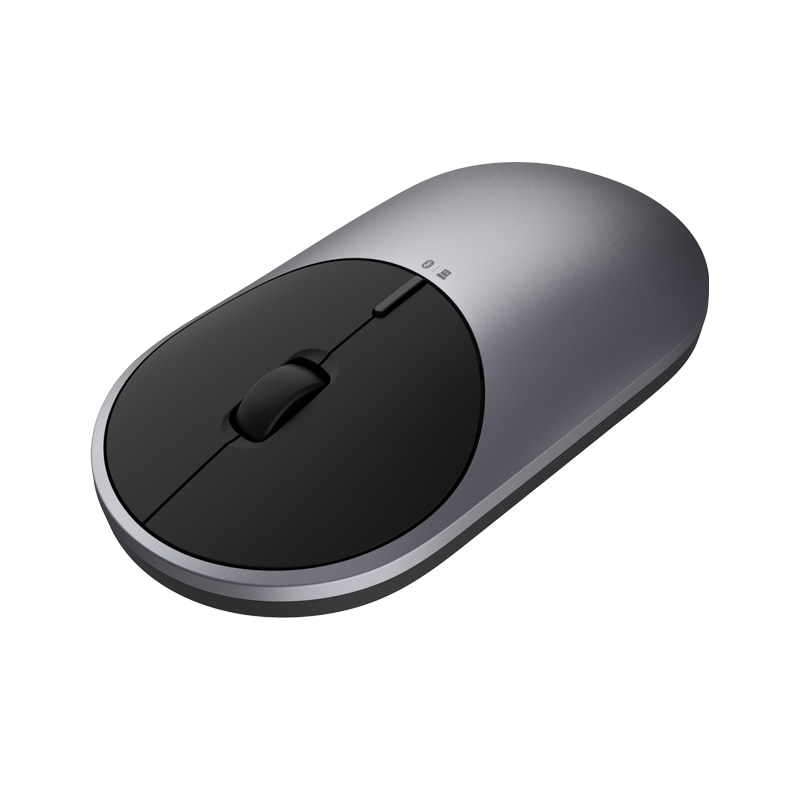 Newest Xiaomi Mi Portable Mouse 2 4-DPI 4000 2400 1800 1200 Bluetooth-Compatible RF2.4 Aluminium Metal ABS Windows 10 Android. 