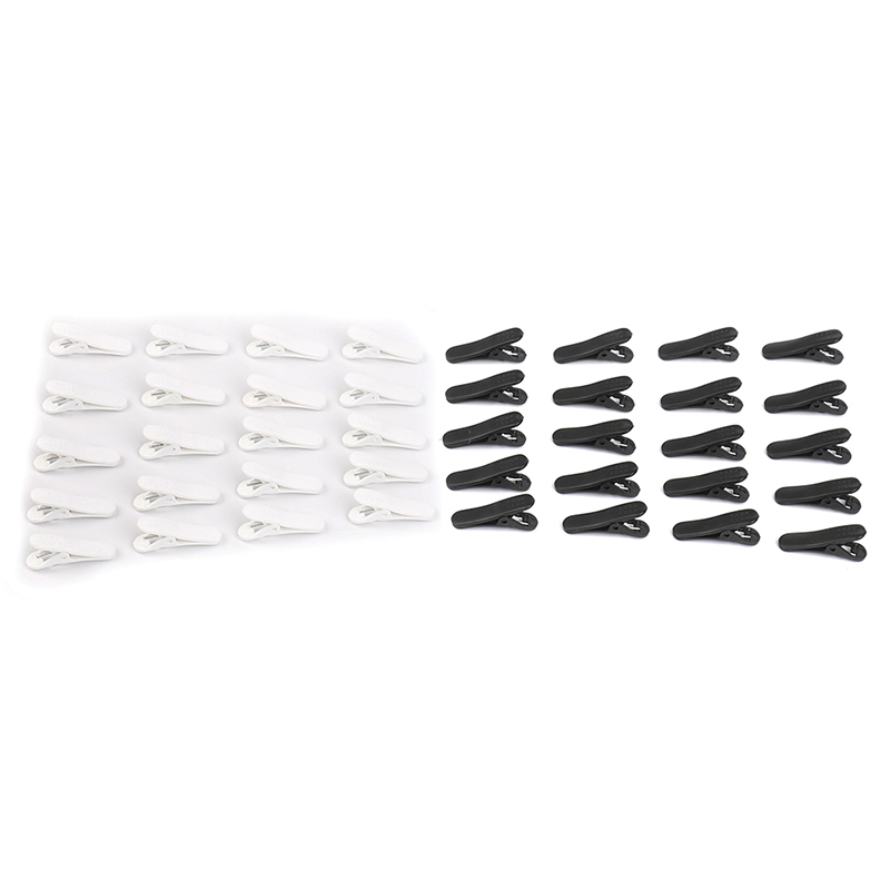 20 x Headphone earphone cable cord wire lapel collar clip nip clamp mount holder Creek. 