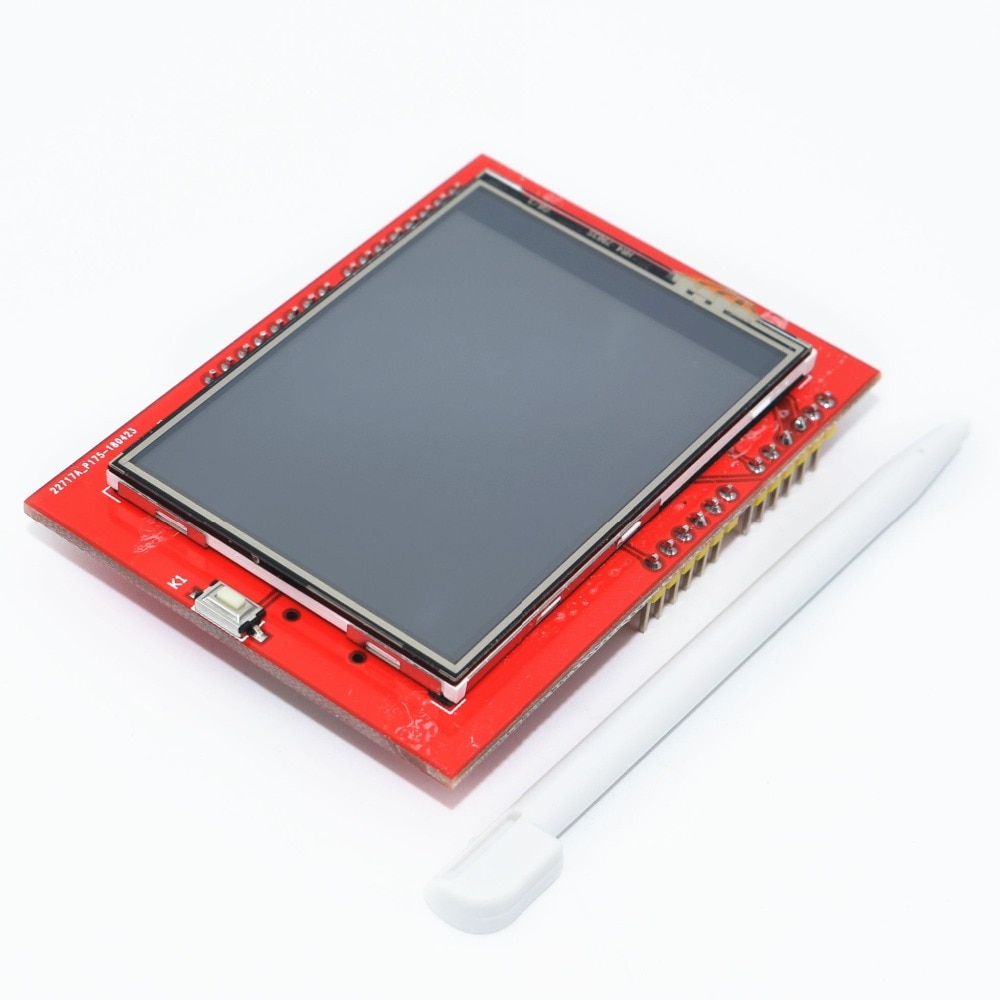 【YIYANGMAOYI111】LCD TFT 2.4 inch LCD screen for Arduino UNO R3 and support mega 2560 with gif Touch pen