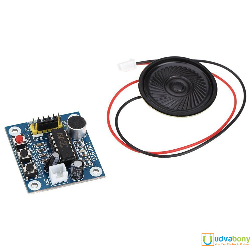 ISD1820 ISD-1820 1820 Voice Module With Mic Loudspeaker Audio Speakers For Arduino. 