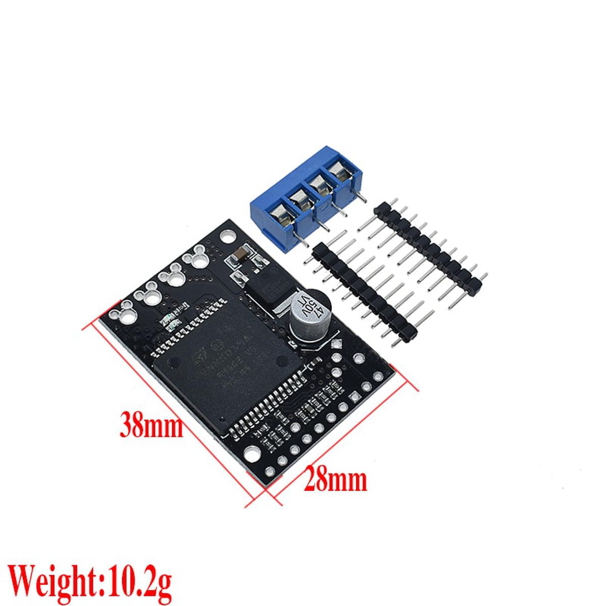 VNH5019 30A Dual High Power DC Motor Driver Shield Compatible with ARDUINO (Environmental Protection) VNH2SP30 upgrade