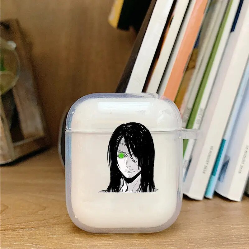 Naruto Uchiha Itachi Uchiha Obito Iphone Airpods Headset Case Generation 1/2/3 Wireless Bluetooth Pro Frosted Soft Case. 
