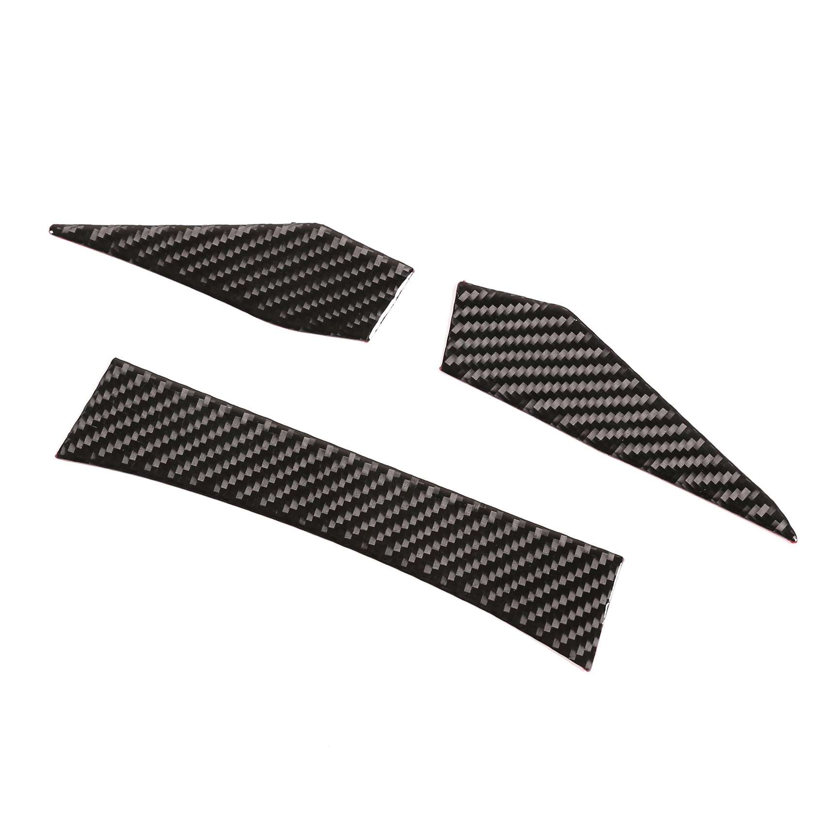 Car Soft Carbon Fiber Dashboard Decorative Sticker Cover Trim Stickers for-BMW Z4 G29 2017-2020 Black