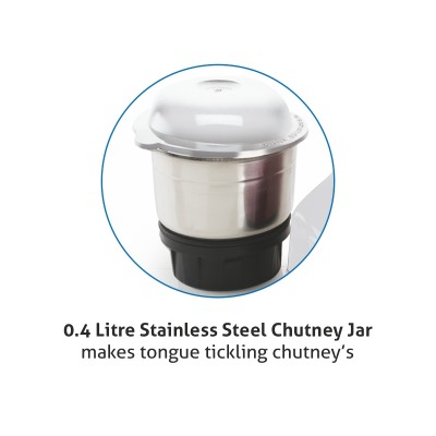 Glen 1250W Mixer Grinder with 3 Jars (SA4020). 
