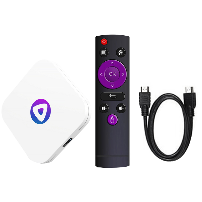 For M1 Smart TV Box 4GB+32GB Rockchip 3528 Android 13 4K BT 4.0 Media Player Set Top Box Easy Install EU Plug