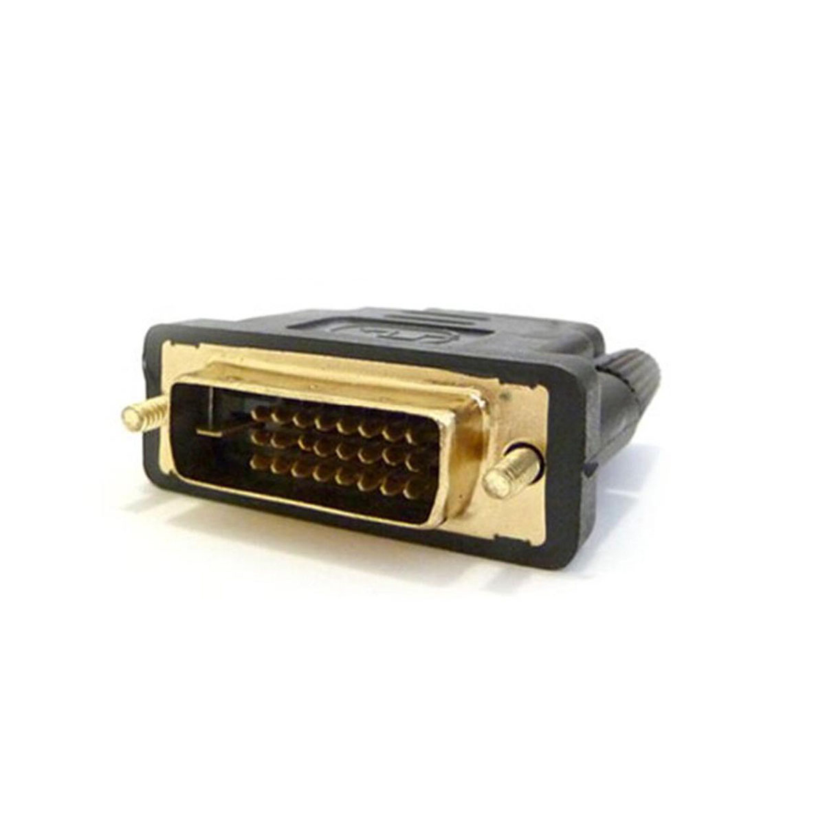 Basics Hdmi To Dvi-D Adapter - Black - Seamless Connectivity Solution For Enhanced Visual Experience. 