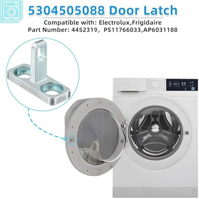 1Pack 5304505088 Washer Door Strike Replacement for Washer Door Latch 4452319 AP6031188 PS11766033 Spare Parts Accessories Parts