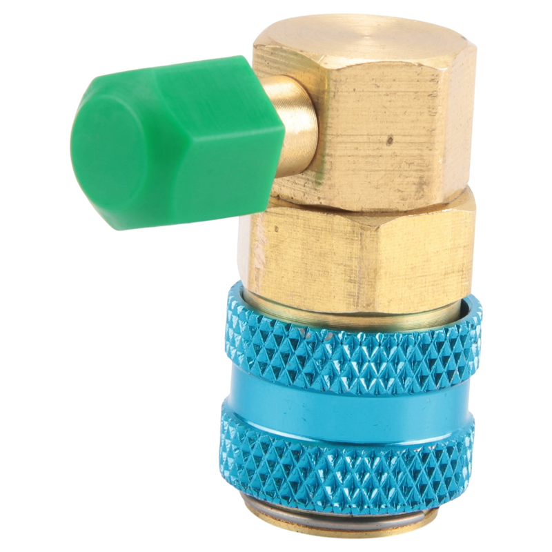 Air Conditioner A/C Oil Injector Tool with Gauge R12 R134A Adapter. 