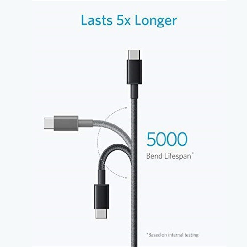 【happy one】USB Type C Cable For LG V50 V40 V35 G8 G7 ThinQ Q9 Fit One Q8 Q7 G6+ V30 Plus USB-C Mobile Charging Type-C Cable. 