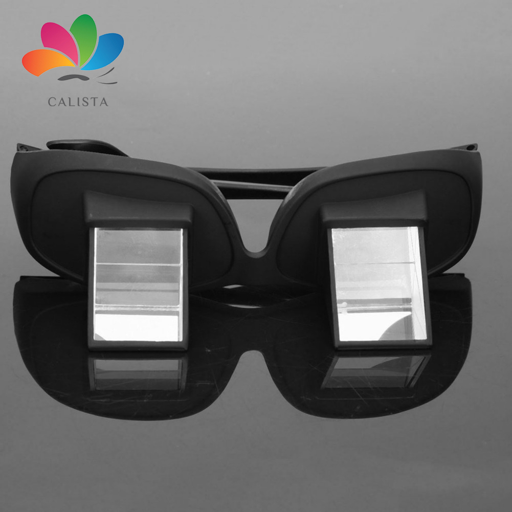 Lazy Glasses Horizontal Lie Down Bed Watch TV Reading Periscope Prism Spectacles. 