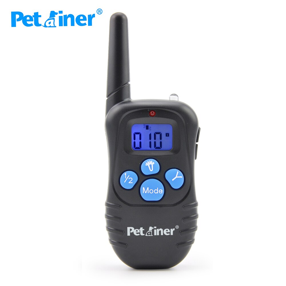 Petrainer 998DBB-1  Training Rechargeable and Waterproof  Electric Collar for Medium or Large  Trainer Agility Collar. 