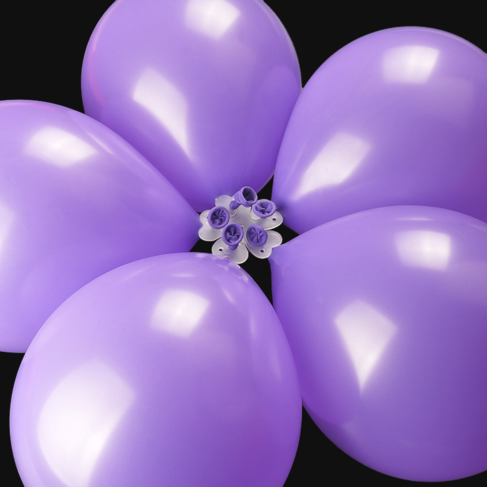 Balloon Sealing Clamp Flower Shape Balloon Flowers Connection Clips. 