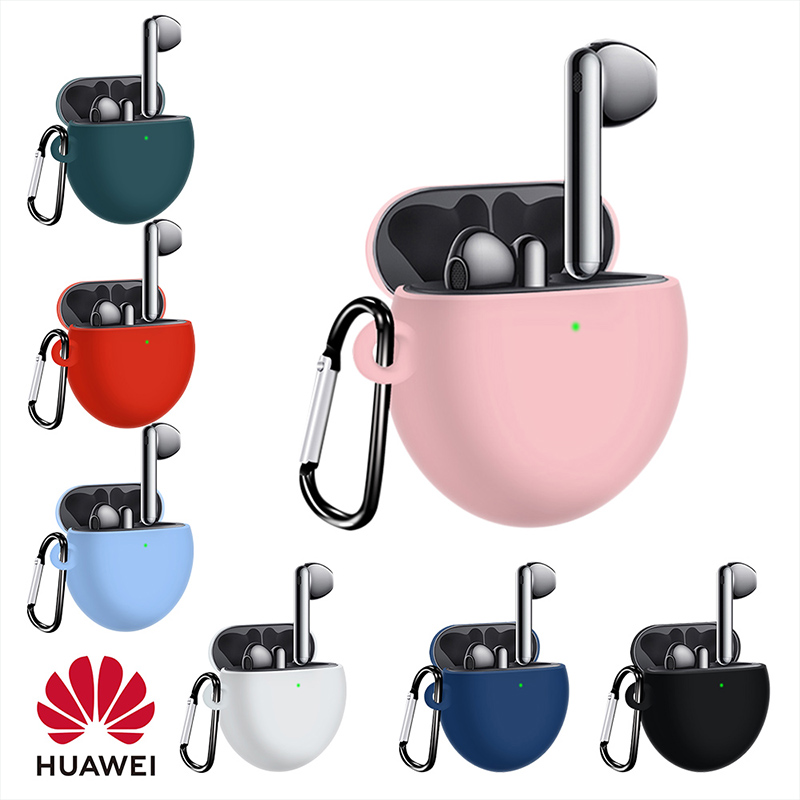 Soft Silicone  Case For Huawei Freebuds 4 Case Wireless Earphpone Protective Cover. 