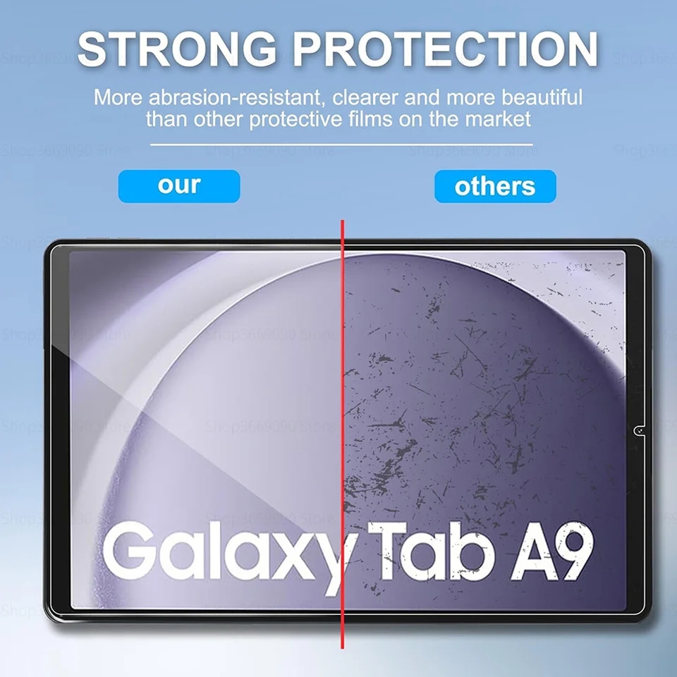 Samsung Tab A9 Full Curve Screen Protector 100% Accurate Smooth Touch Response. 