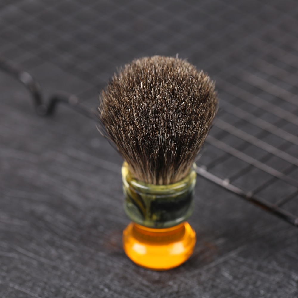 YAQI 22MM Sagrada Familia 100% Pure Badger Hair Resin Handle Men Wet Shave Brushes. 