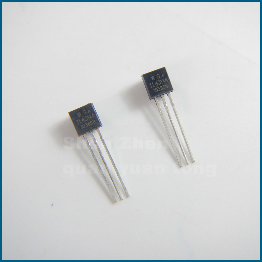 10Pcs TL431AA TL431A TL431 TO-92 Programmable Reference Voltage Adjustable Precision Shunt Regulator Transistor. 