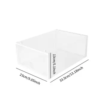 1 Piece Single Box Storage Shoe Box Household Shoe Cabinet Simple