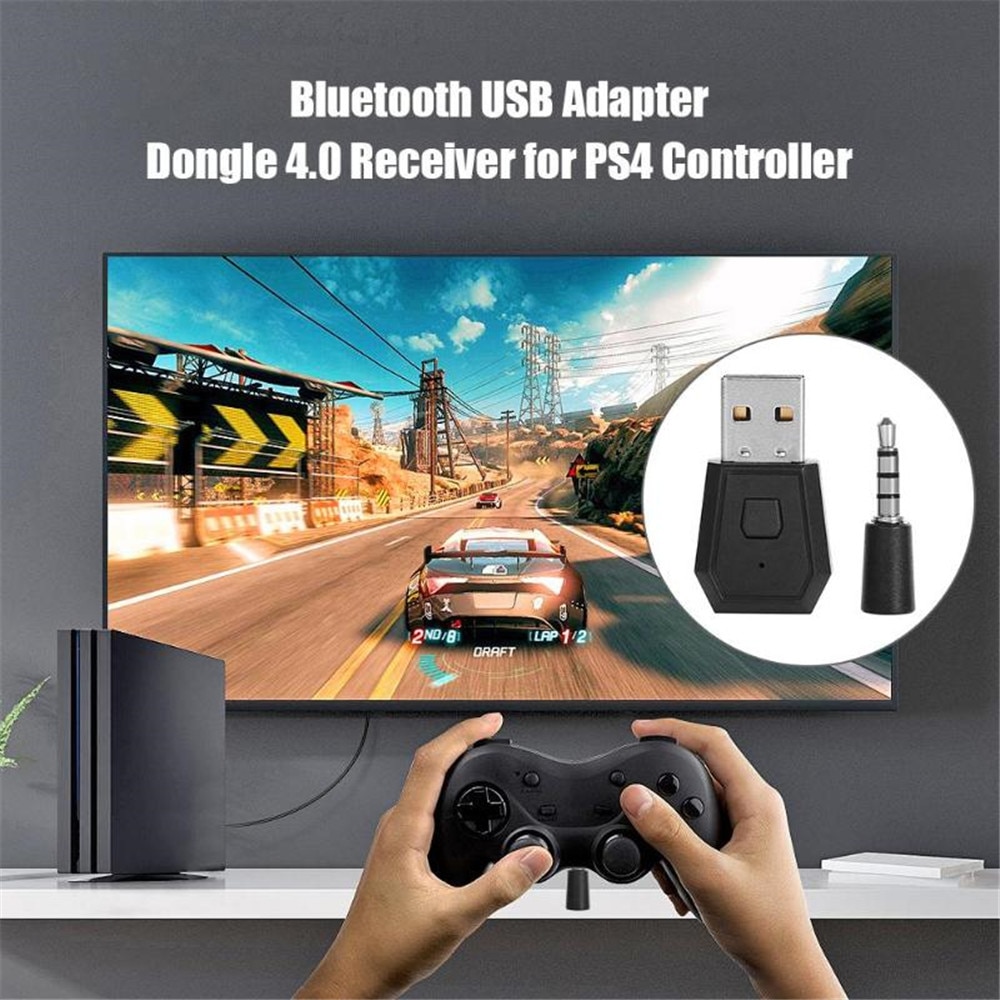 USB Bluetooth Receiver Adapter For PS4 Playstation Bluetooth 4.0 Headsets Receiver Headphone Dongle. 